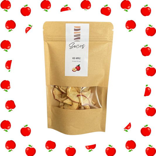 Snack Manzana Roja Deshidratada - Secos Chile