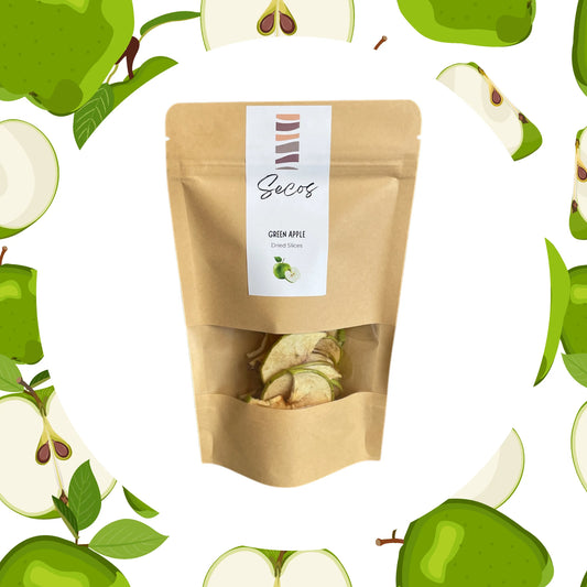 Snack Manzana Verde Deshidratada - Secos Chile