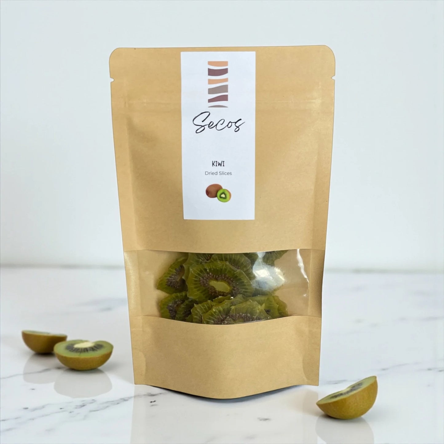 Snack Kiwi Deshidratado - Secos Chile