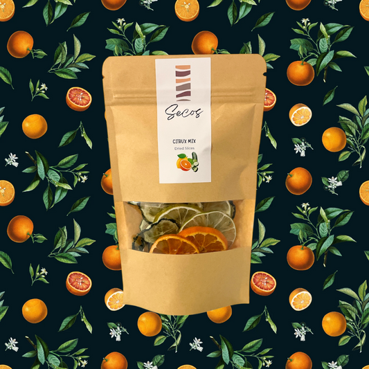 Citrux Mix: el secreto para elevar tus cócteles con frutas deshidratadas - Secos Chile