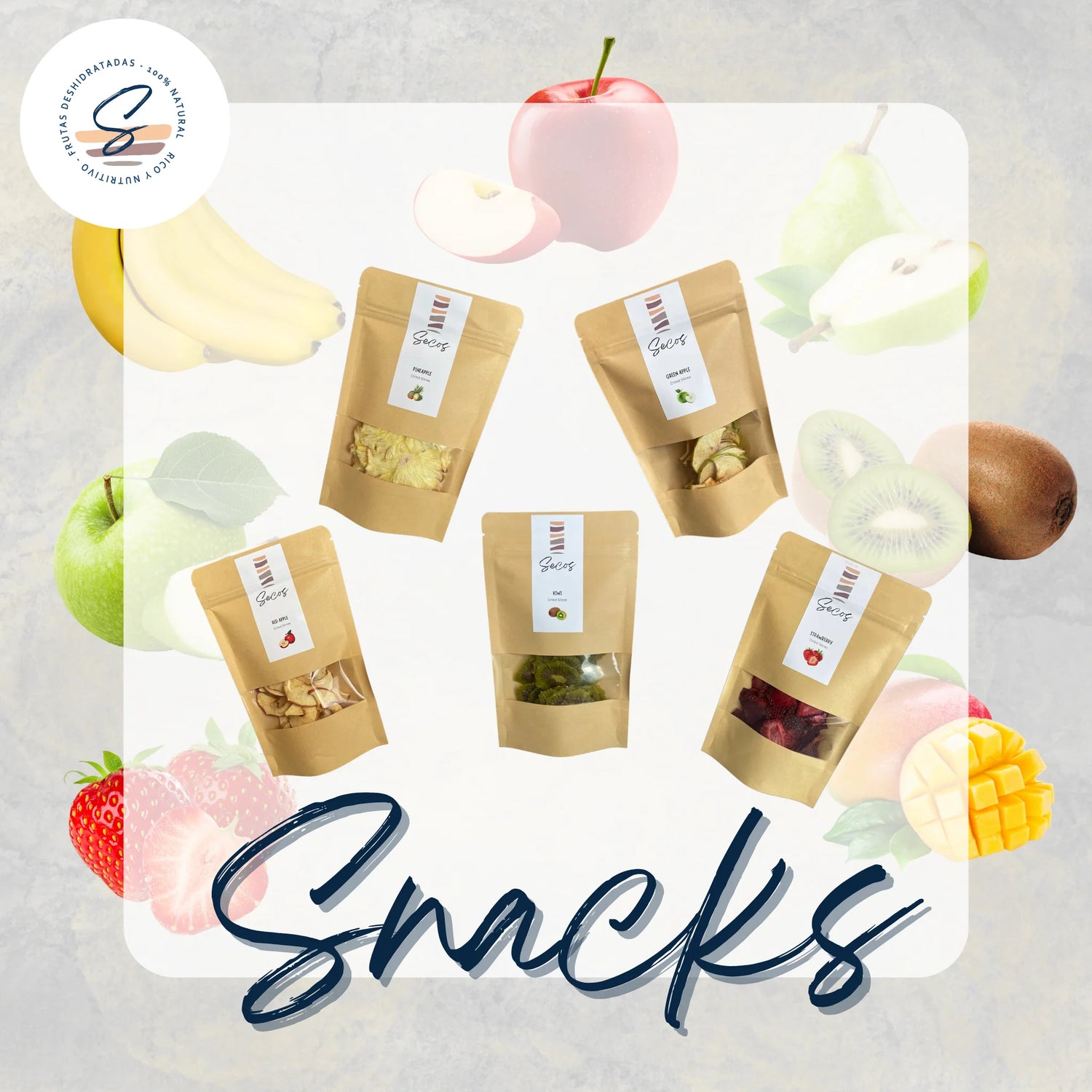 Snacks Deshidratados - Secos Chile