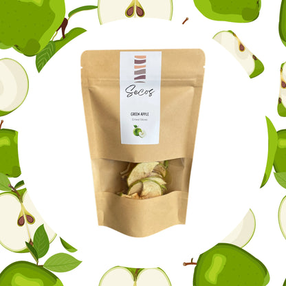 Snack Manzana Verde Deshidratada - Secos Chile