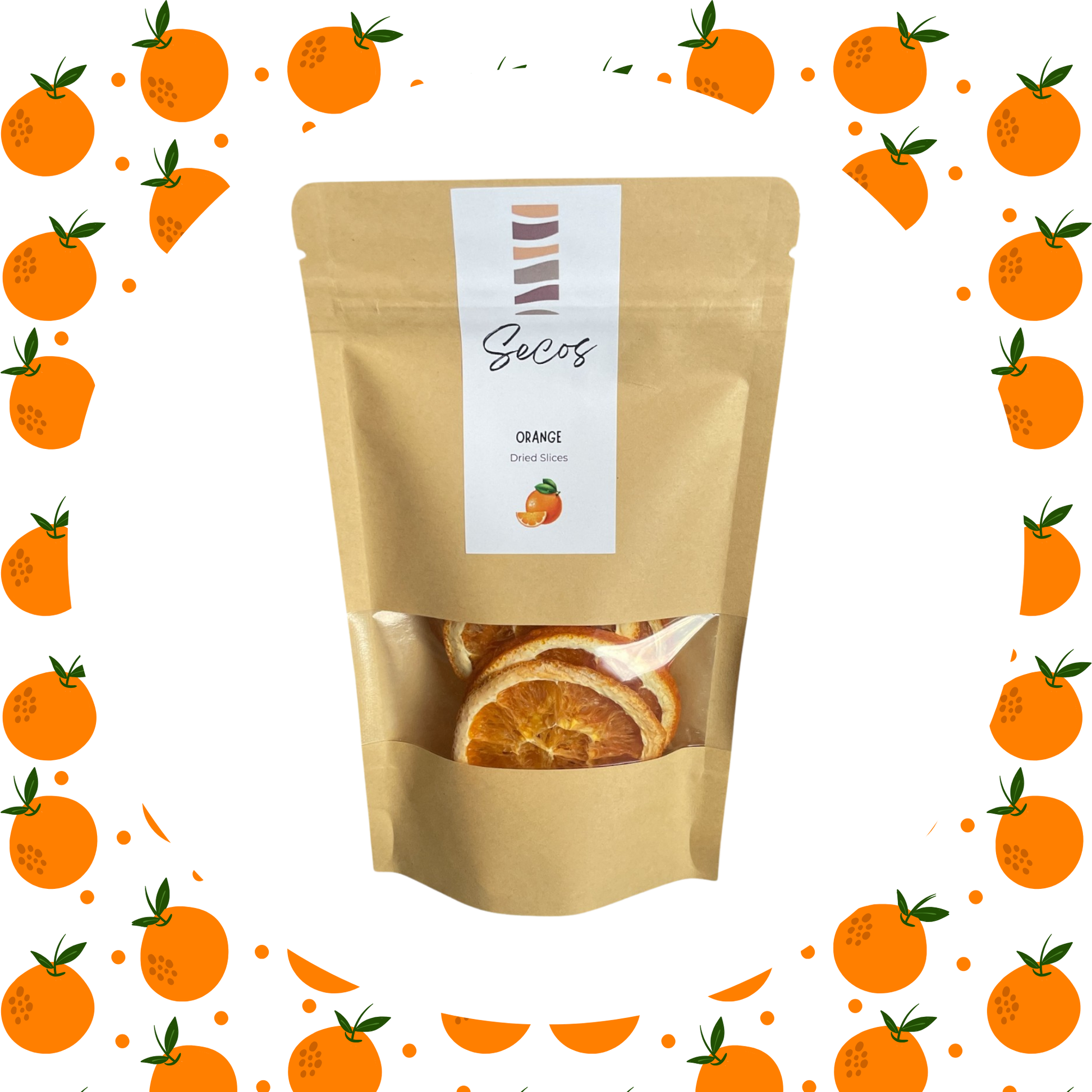 Snack Naranja Deshidratada - Secos Chile