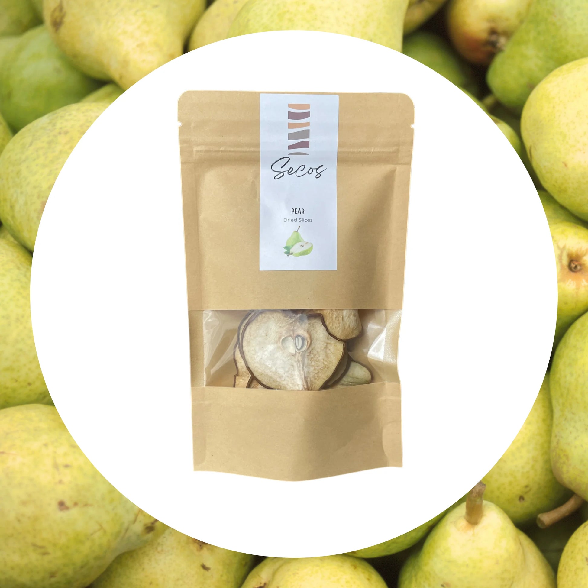 Snack Pera Deshidratada - Secos Chile