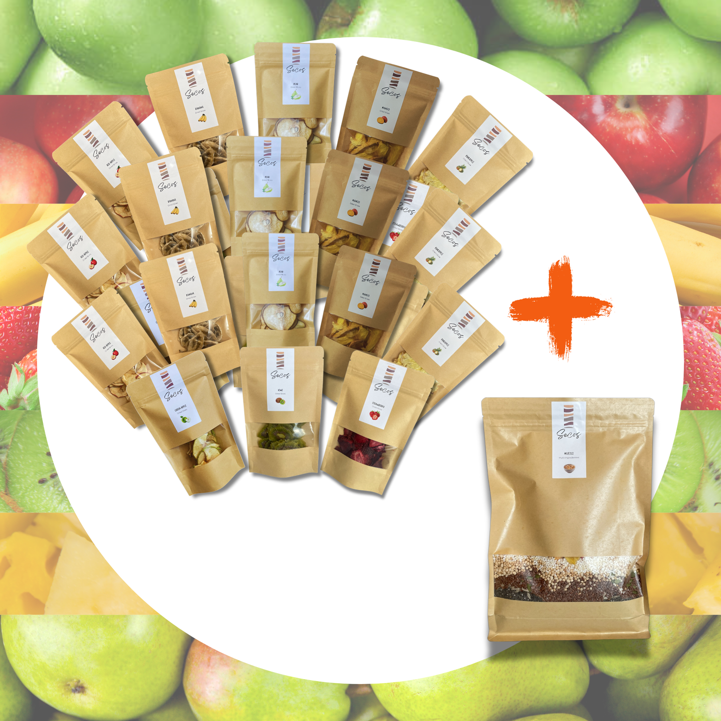 Pack Snack Office Pro: 20 Snacks + 1 Muesli