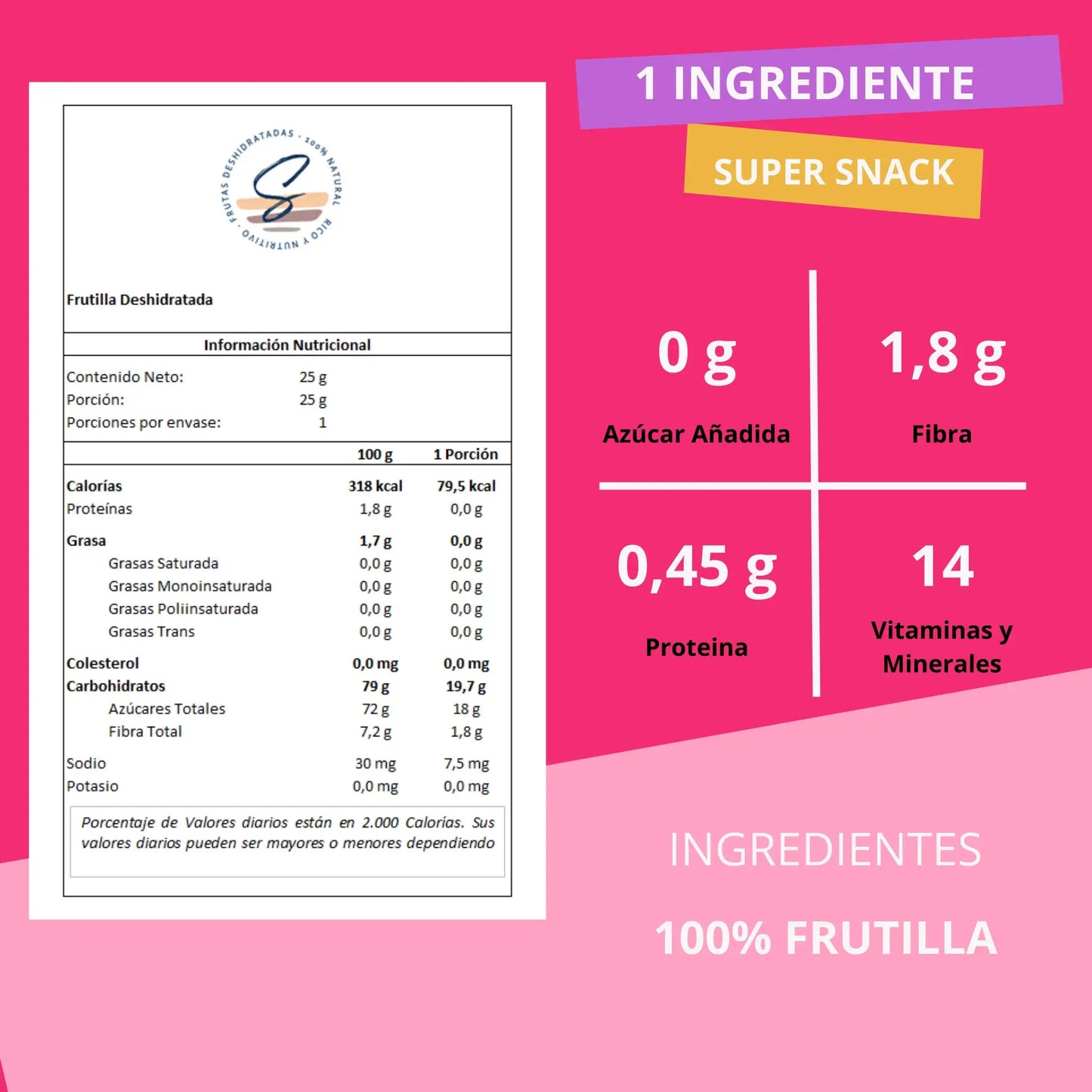 Snack Frutilla