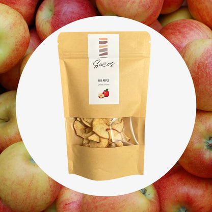 Snack Manzana Roja Deshidratada - Secos Chile